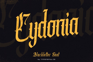 Cydonia – The Blackletter Font