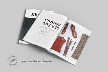 Magazine - Mockup Template