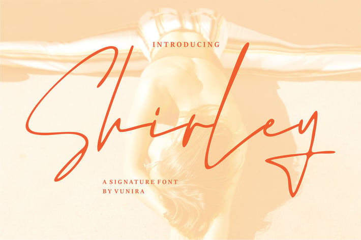 Shirley | A Signature Font