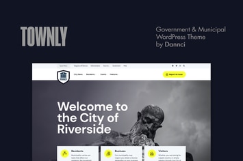 Townly - Government & Municipal WordPress Theme 
