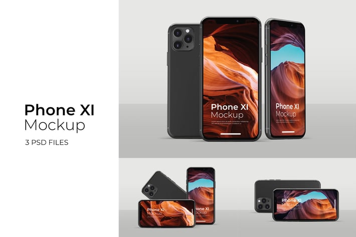 iPhone 11 Presentation - Mockup Vol.3