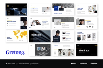 Gretong - Fashion Presentation Template