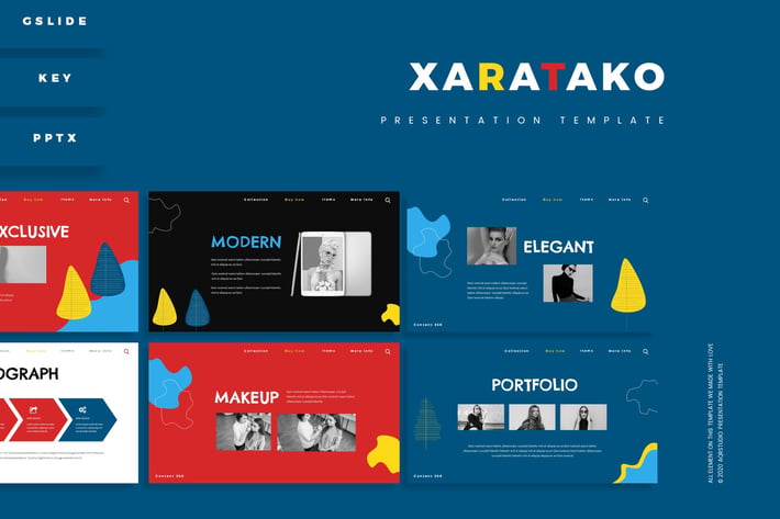 Xaratako Presentation Template