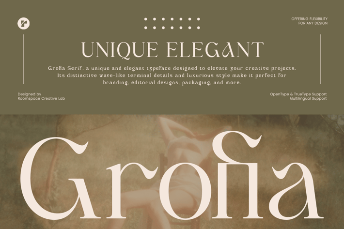 Elegant for Branding - Grofia Luxury Serif