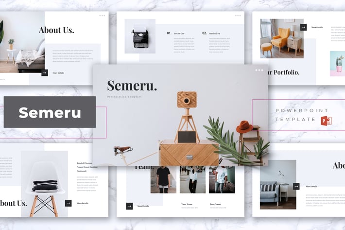 SEMERU - Creative Powerpoint Template