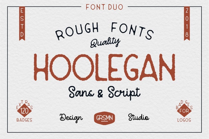 Hoolegan | Vintage Font