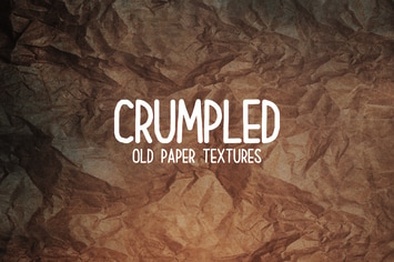 Crumpled Grunge Old Paper Background