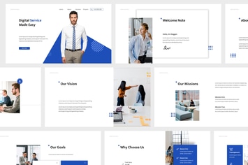 Advanced Business Powerpoint Template