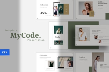 MyCode -  Fashion Keynote Template