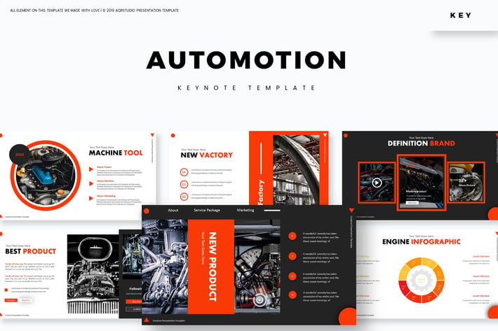 Automoion - Keynote Template