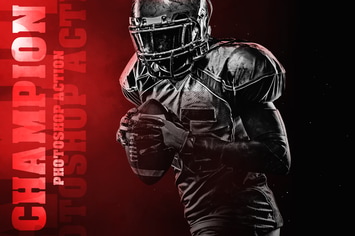 Champion Photoshop Action