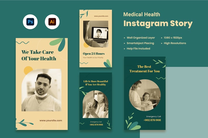 Medical Health Instagram Stories