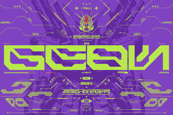 Geon | Futuristic Mecha Font Vol. 4