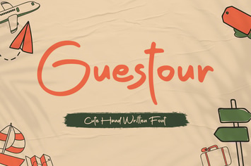 Guestour Travelling Font