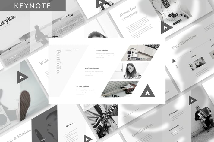 Muzyka - Music Keynote Template