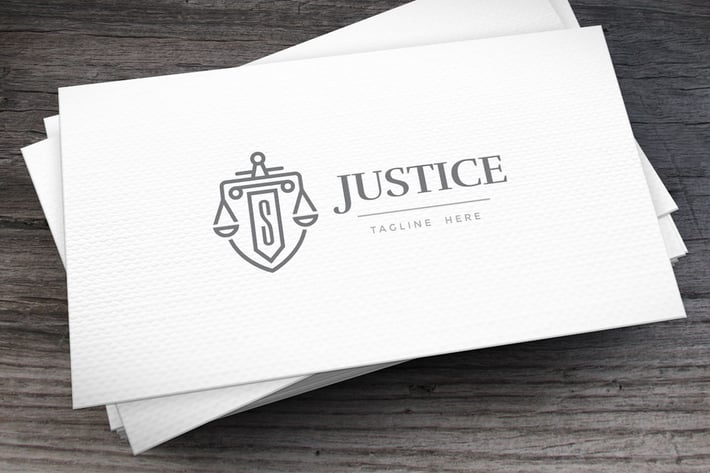 Justice Logo Template
