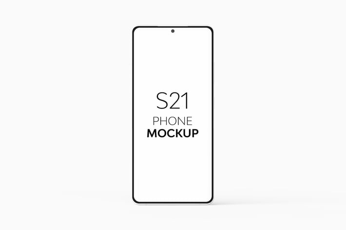 S21 Phone Mockup Set