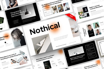 Nothical - Minimal Business PowerPoint Template