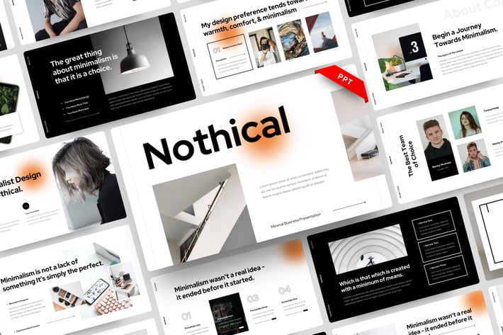 Nothical - Minimal Business PowerPoint Template