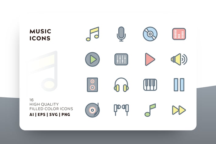 AWR MUSIC FILLED COLOR