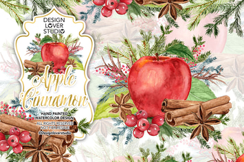 Apple Cinnamon design
