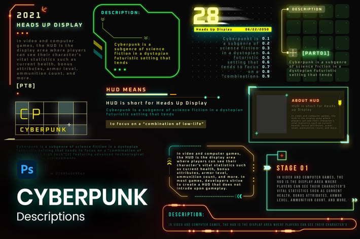 Futuristic Sci-Fi Texts
