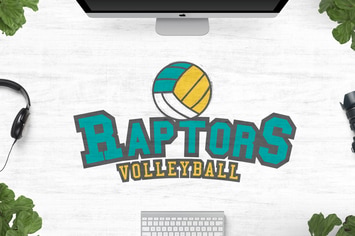 Raptors Volleyball Logo