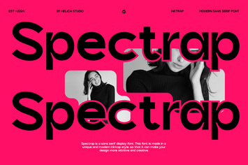 Spectrap Inktraped Sans Serif