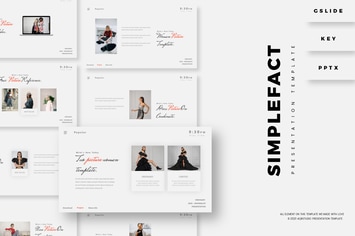 Simplefact Presentation Template