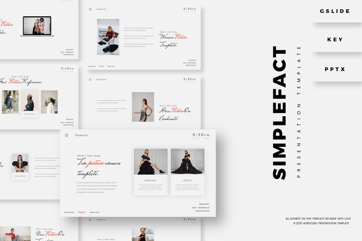 Simplefact Presentation Template