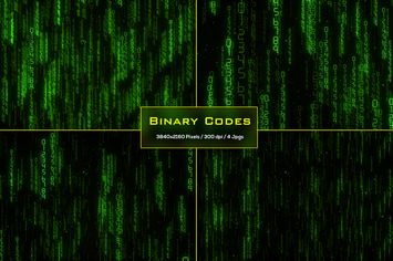 Binary Codes Backgrounds