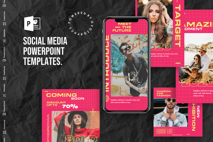 Social Media PowerPoint Template