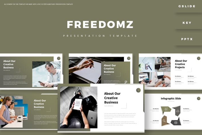 Freedomz - Presentation Template