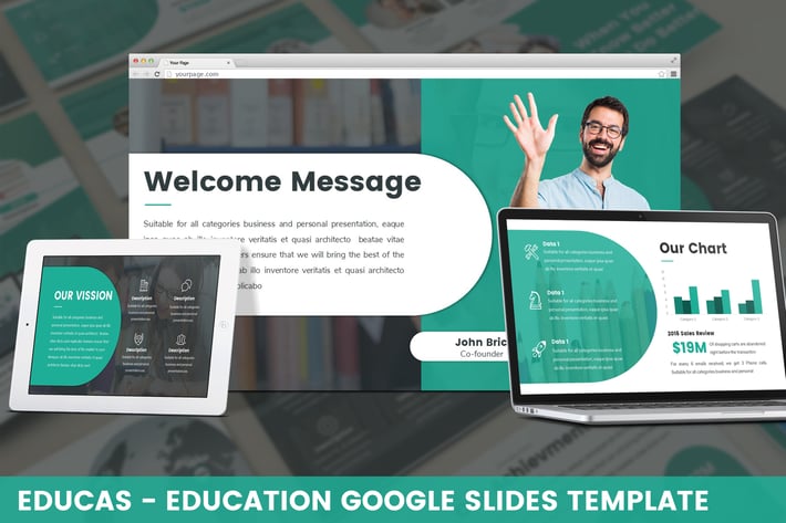 Educas - Education Google Slides Template