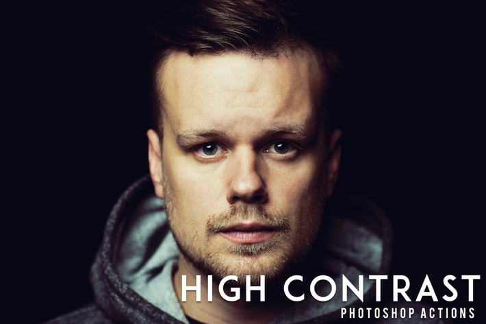 50 High Contrast Photoshop Actions