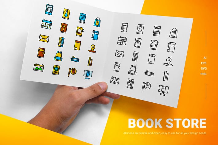 Book Store - Icons