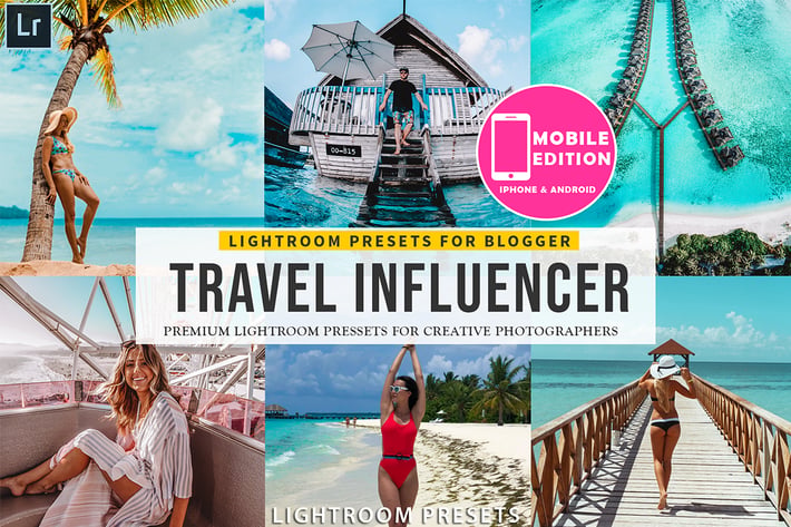 Travel Influencer Lightroom Presets
