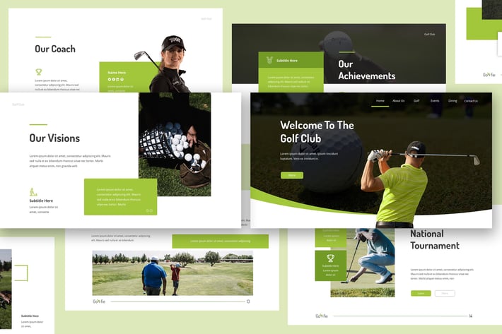 Golfie - Golf Keynote Presentation