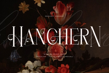 Hanchern Display Serif Font 