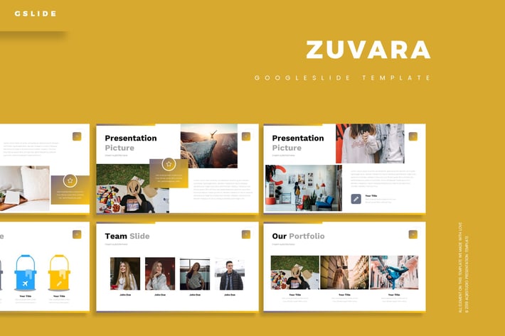 Zuvara - Google Slide Template