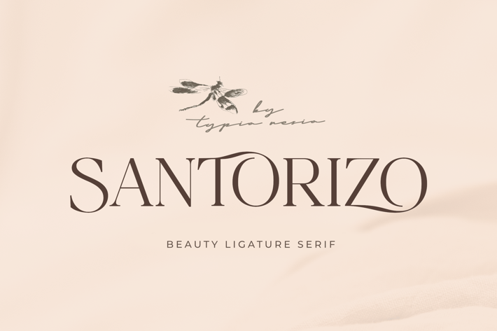 Santorizo - Stunning Beauty Ligature Serif Font