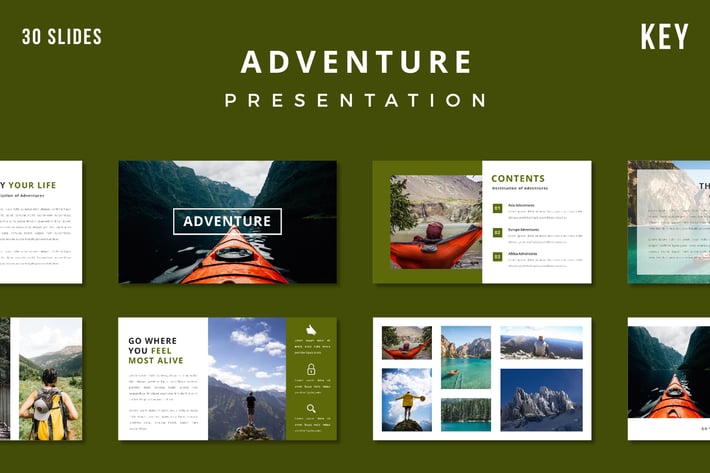 Adventure Presentation Template - (KEY)