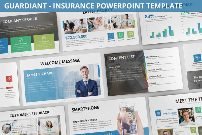 Guardiant - Insurance Powerpoint Template