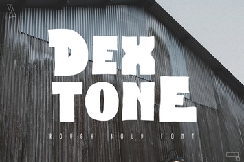 Dextone Typeface