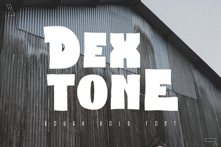 Dextone Typeface