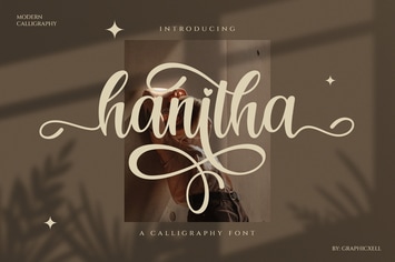 Hanitha - Script Font