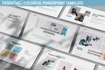 Paseutael - Colorful Powerpoint Template