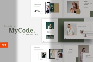 MyCode -  Fashion Powerpoint Template