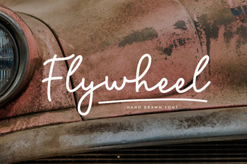 Flywheel Script Font
