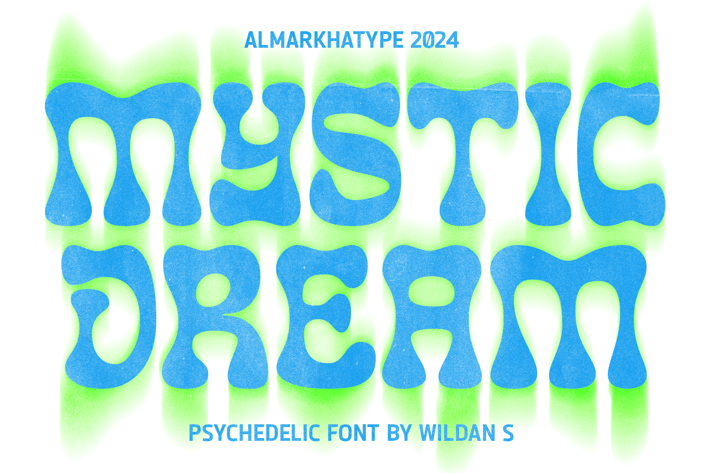 Mystic Dream - Retro Funky Font